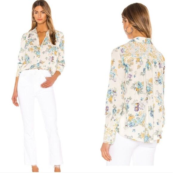 New With Tag Free People Size S Button Up Blouse. - Picture 1 of 8